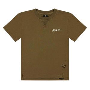 G-Star Childrens/Kids Logo Cotton T-Shirt / Dark Olive